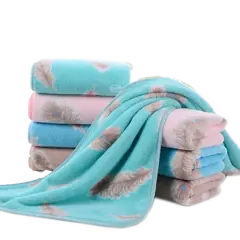 New Born Baby Ultra Soft and Comfortable Towel Small 37*20 inch - 1 Pc - CN - Rokomari